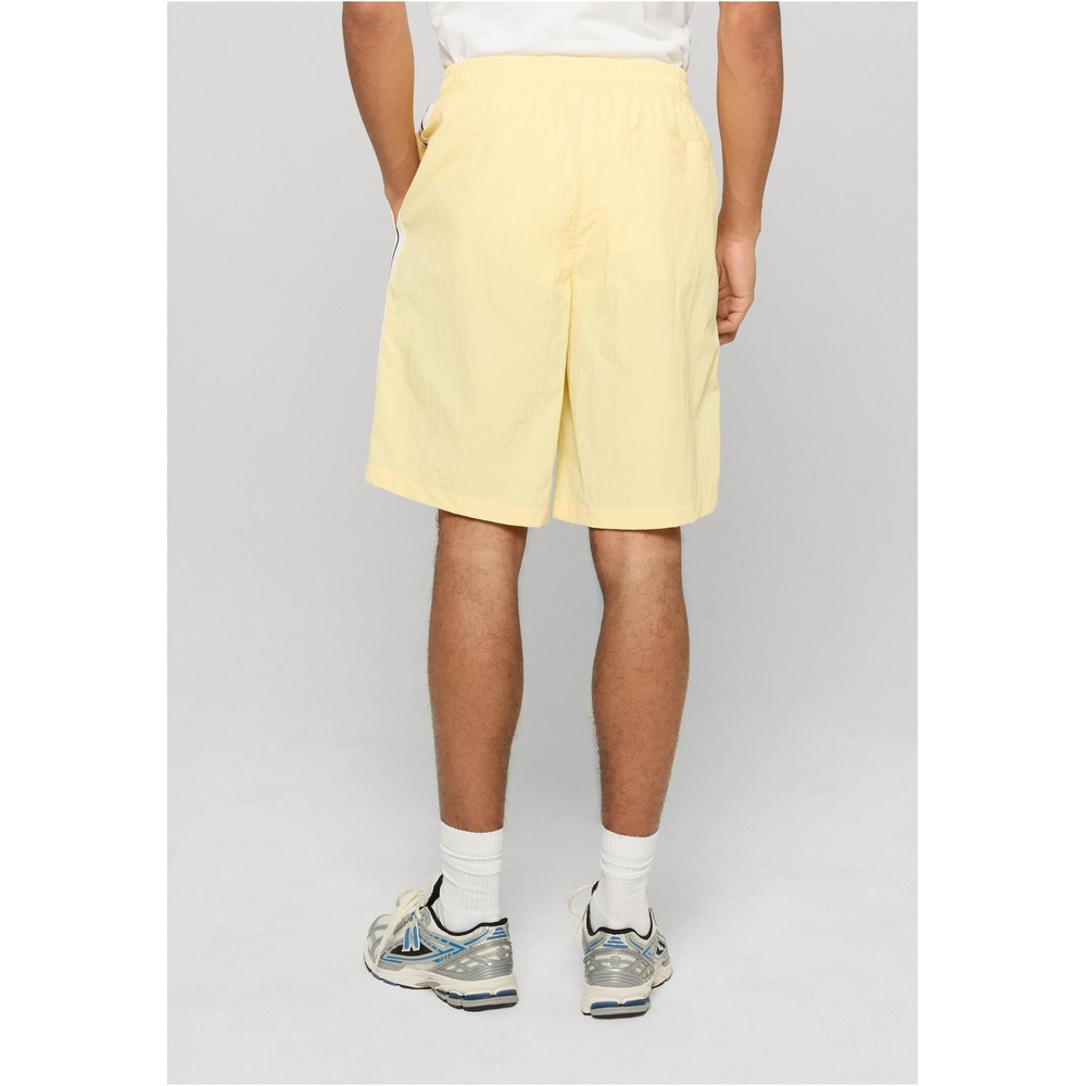 Urban Classics - Board Shorts With Patched Stripe Badehose - Gelb